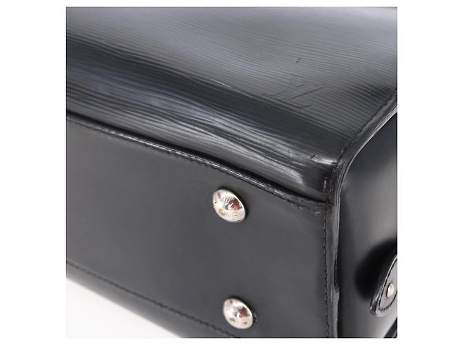 LOUIS VUITTON Borsa a Mano Epi Pont Neuf PM Nera M59072 LV Auth 149142 Nero - vista 14