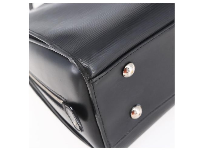 LOUIS VUITTON Borsa a Mano Epi Pont Neuf PM Nera M59072 LV Auth 149142 Nero - vista 15