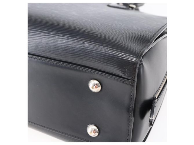 LOUIS VUITTON Borsa a Mano Epi Pont Neuf PM Nera M59072 LV Auth 149142 Nero - vista 16