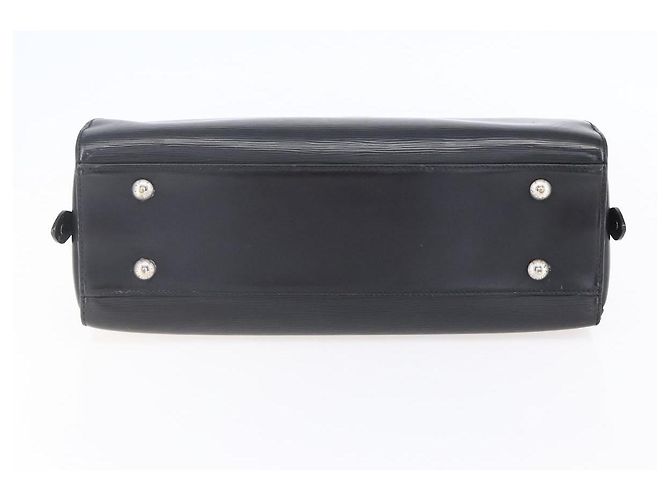 LOUIS VUITTON Borsa a Mano Epi Pont Neuf PM Nera M59072 LV Auth 149142 Nero - vista 5