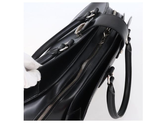 LOUIS VUITTON Borsa a Mano Epi Pont Neuf PM Nera M59072 LV Auth 149142 Nero - vista 6