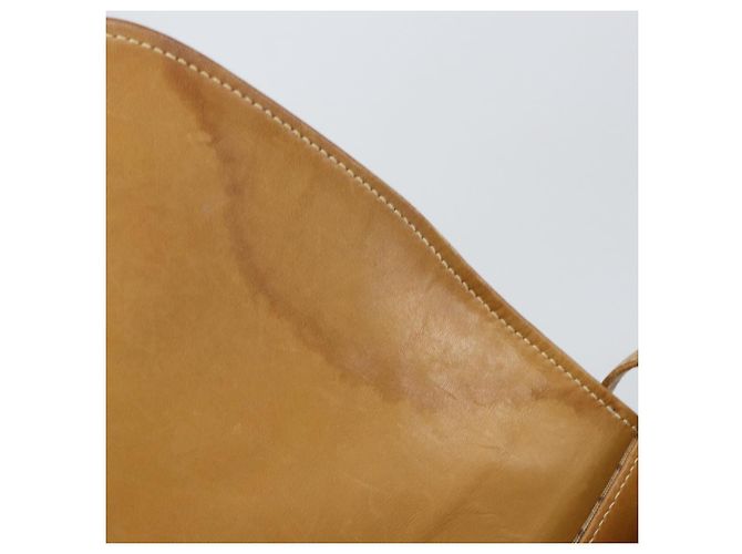 Gucci Borsa a spalla Micro GG Supreme in PVC Beige Oro Auth 149983 D'oro - vista 10