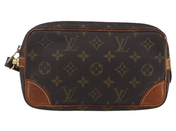 LOUIS VUITTON Clutch Marly Dragonne PM Monogram M51827 LV Auth 148700 Monogramma - vista 13