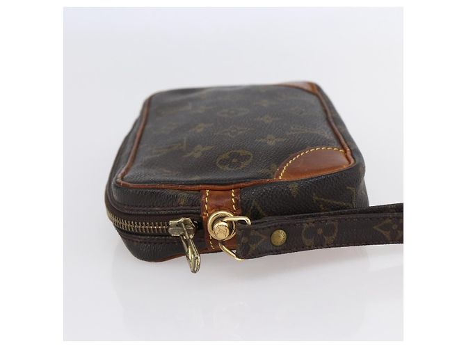 LOUIS VUITTON Clutch Marly Dragonne PM Monogram M51827 LV Auth 148700 Monogramma - vista 3