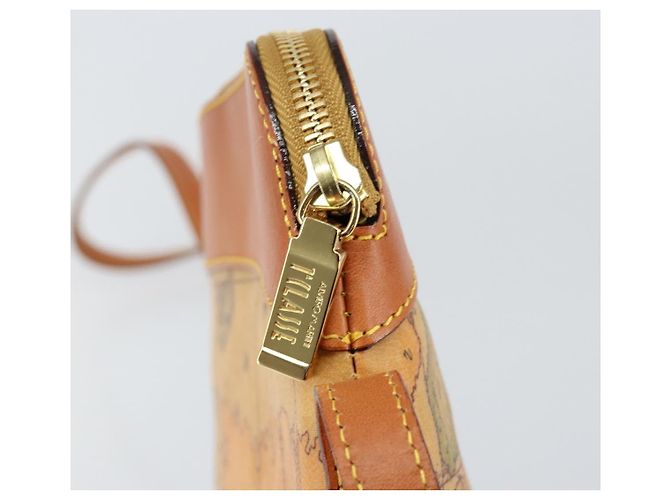 Autre Marque Borsa a Spalla PRIMA CLASSE in Pelle PVC Beige Oro Auth gh1167 D'oro - vista 10