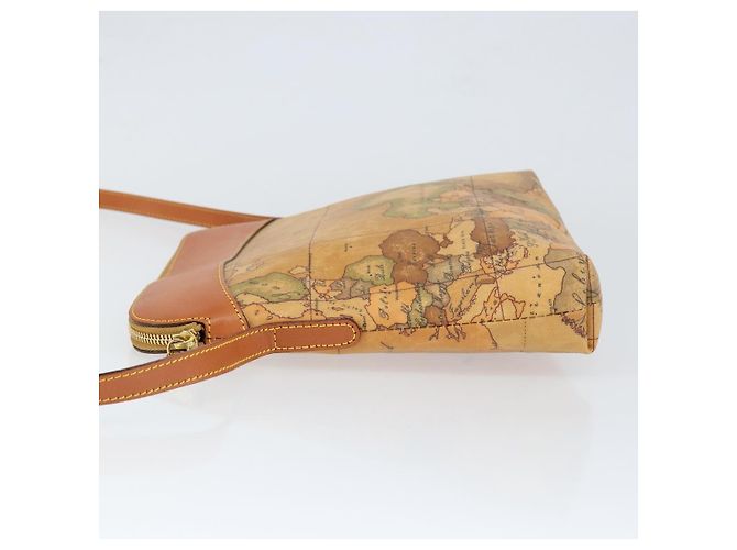 Autre Marque Borsa a Spalla PRIMA CLASSE in Pelle PVC Beige Oro Auth gh1167 D'oro - vista 4