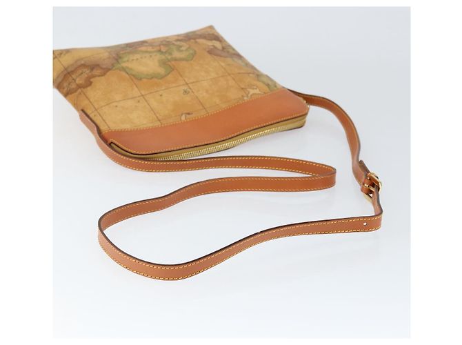 Autre Marque Borsa a Spalla PRIMA CLASSE in Pelle PVC Beige Oro Auth gh1167 D'oro - vista 7