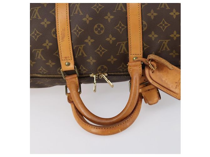 LOUIS VUITTON Monogram Keepall 50 Boston Tasche M41426 LV Auth 146831 Monogramm - Ansicht 7