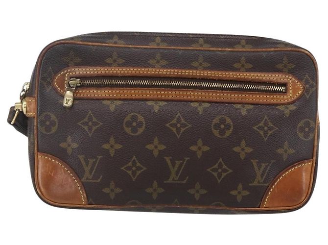 LOUIS VUITTON Clutch Marly Dragonne GM Monogram M51825 LV Auth 147827 Monogramma - vista 13