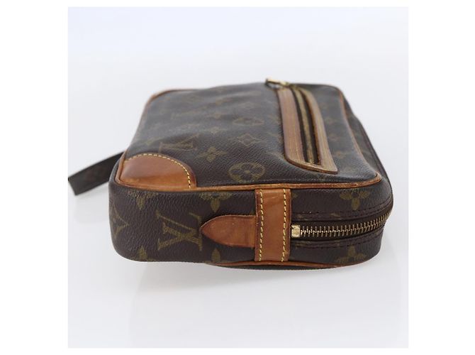 LOUIS VUITTON Clutch Marly Dragonne GM Monogram M51825 LV Auth 147827 Monogramma - vista 4