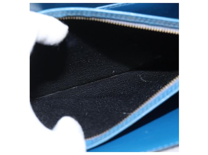 LOUIS VUITTON Borsa a Spalla Capuchin Epi Blu M52345 LV Auth bs30516 - vista 11