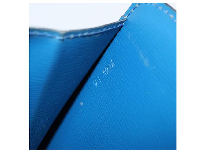 LOUIS VUITTON Borsa a Spalla Capuchin Epi Blu M52345 LV Auth bs30516 - vista 12