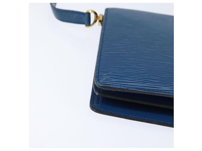LOUIS VUITTON Borsa a Spalla Capuchin Epi Blu M52345 LV Auth bs30516 - vista 14