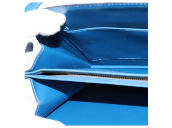 LOUIS VUITTON Borsa a Spalla Capuchin Epi Blu M52345 LV Auth bs30516 - vista 19