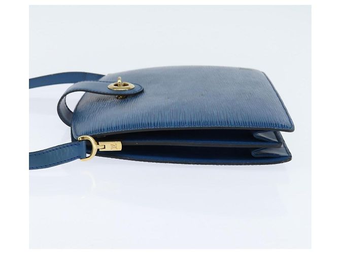 LOUIS VUITTON Borsa a Spalla Capuchin Epi Blu M52345 LV Auth bs30516 - vista 3