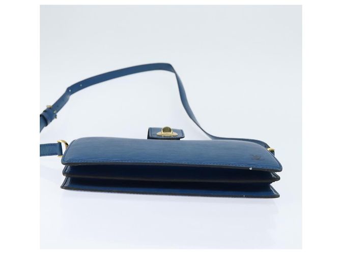 LOUIS VUITTON Borsa a Spalla Capuchin Epi Blu M52345 LV Auth bs30516 - vista 5