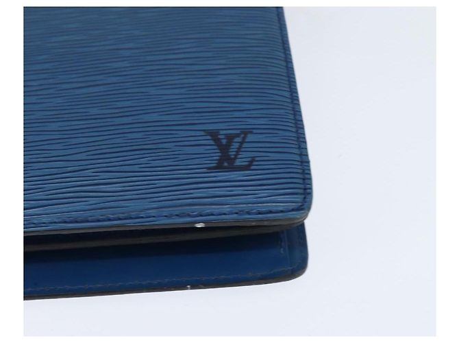 LOUIS VUITTON Borsa a Spalla Capuchin Epi Blu M52345 LV Auth bs30516 - vista 9
