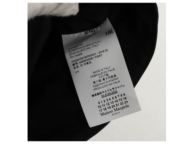 Autre Marque Borsa a mano con catena in pelle 2 in 1 Maison Margiela Bianco Nero Argento Auth 128505M - vista 23