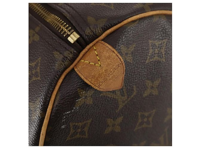 LOUIS VUITTON Borsa Boston Monogram Keepall 60 M41422 LV Auth BA6961 Monogramma - vista 19