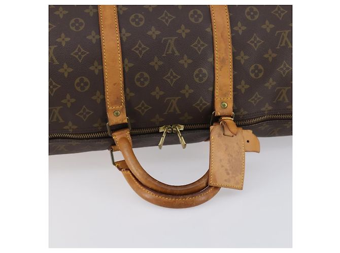 LOUIS VUITTON Borsa Boston Monogram Keepall 60 M41422 LV Auth BA6961 Monogramma - vista 7