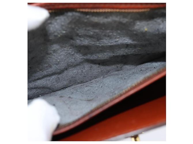Borsa a Spalla Capuchin Epi Louis Vuitton Marrone M52343 LV Auth BA7425 - vista 11