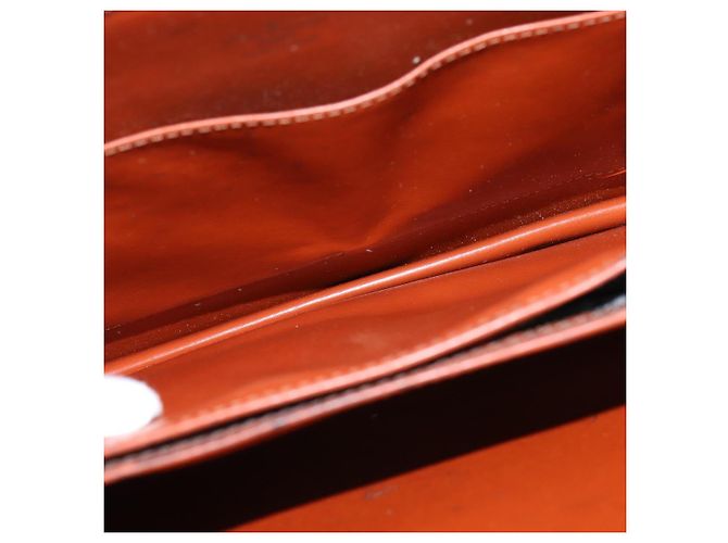 Borsa a Spalla Capuchin Epi Louis Vuitton Marrone M52343 LV Auth BA7425 - vista 20