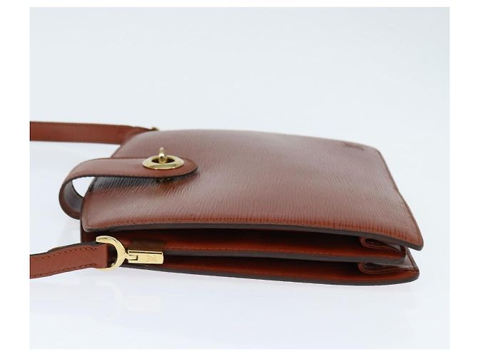 Borsa a Spalla Capuchin Epi Louis Vuitton Marrone M52343 LV Auth BA7425 - vista 3