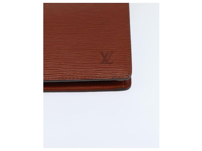 Borsa a Spalla Capuchin Epi Louis Vuitton Marrone M52343 LV Auth BA7425 - vista 9