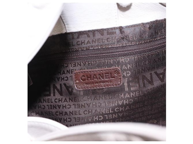 Borsa a Spalla CHANEL in Pelle Rosa Argento CC Auth 150457 - vista 16