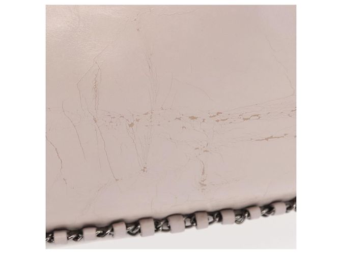 Borsa a Spalla CHANEL in Pelle Rosa Argento CC Auth 150457 - vista 4