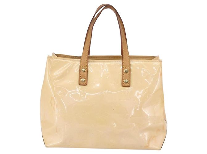 LOUIS VUITTON Borsa Reade PM Monogram Vernis Rosa Marshmallow M91306 Auth 150708 - vista 2