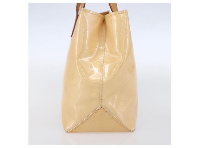 LOUIS VUITTON Borsa Reade PM Monogram Vernis Rosa Marshmallow M91306 Auth 150708 - vista 4