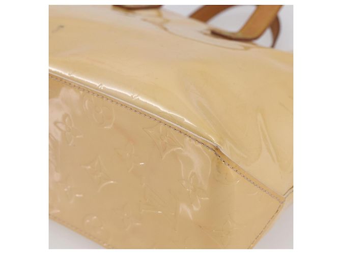 LOUIS VUITTON Borsa Reade PM Monogram Vernis Rosa Marshmallow M91306 Auth 150708 - vista 9
