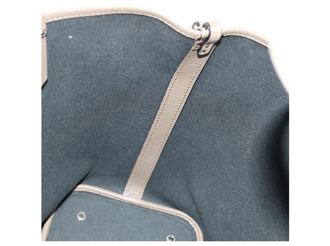 Bulgari BVLGARI Tote Bag aus Leder PVC grau silber Auth BA7359V Braun - Ansicht 18
