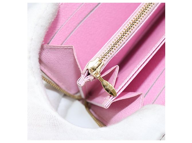 LOUIS VUITTON Monogram Multicolor Zippy Wallet Wallet White M60241 Auth 152436 - view 19