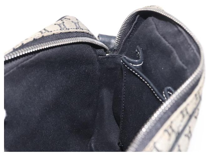 Céline Bolso de Hombro de Lona Macadam CELINE Gris Plata Auténtico ep11913 Castaño - vista 19