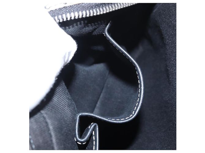 Céline Bolso de Hombro de Lona Macadam CELINE Gris Plata Auténtico ep11913 Castaño - vista 20