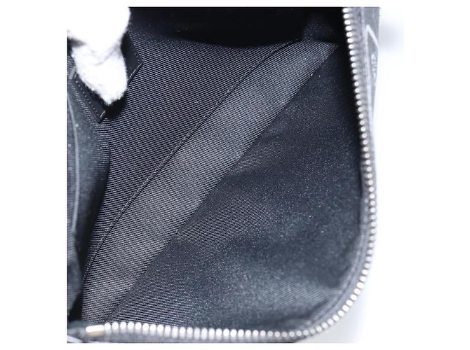 CUSTODIA PER IPHONE LOUIS VUITTON Monogram Eclipse Fragment M64433 LV Auth 152417 Monogramma - vista 10