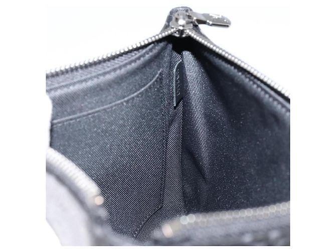 CUSTODIA PER IPHONE LOUIS VUITTON Monogram Eclipse Fragment M64433 LV Auth 152417 Monogramma - vista 18