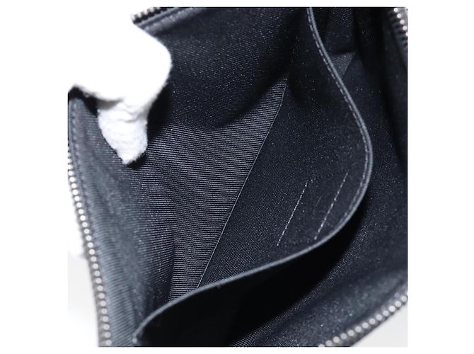 CUSTODIA PER IPHONE LOUIS VUITTON Monogram Eclipse Fragment M64433 LV Auth 152417 Monogramma - vista 20