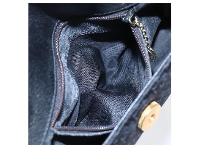 Borsa a Spalla GUCCI in Tela Nera e Oro Auth ep11952 Nero D'oro - vista 11