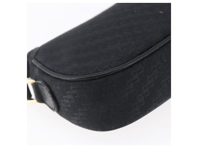 Borsa a Spalla GUCCI in Tela Nera e Oro Auth ep11952 Nero D'oro - vista 16