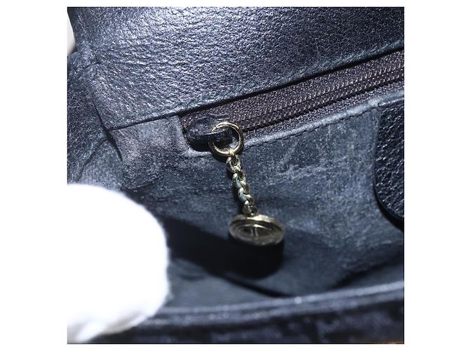 Borsa a Spalla GUCCI in Tela Nera e Oro Auth ep11952 Nero D'oro - vista 18