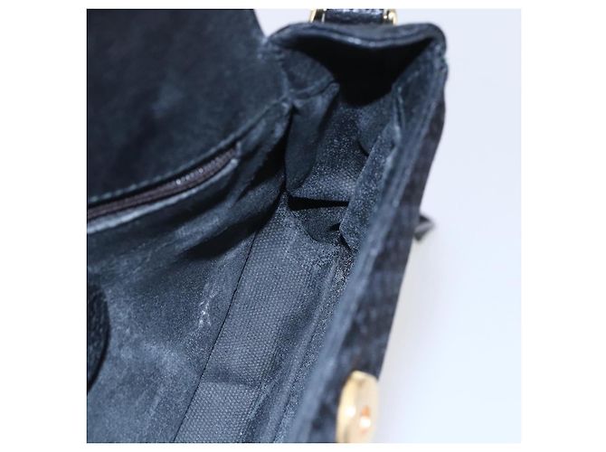 Borsa a Spalla GUCCI in Tela Nera e Oro Auth ep11952 Nero D'oro - vista 19