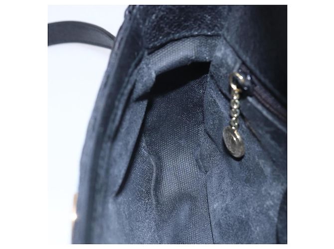 Borsa a Spalla GUCCI in Tela Nera e Oro Auth ep11952 Nero D'oro - vista 20
