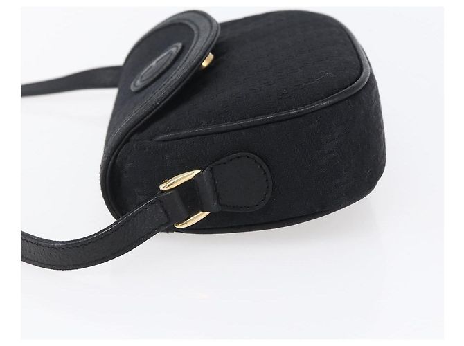 Borsa a Spalla GUCCI in Tela Nera e Oro Auth ep11952 Nero D'oro - vista 3