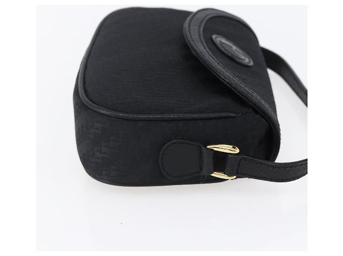 Borsa a Spalla GUCCI in Tela Nera e Oro Auth ep11952 Nero D'oro - vista 4
