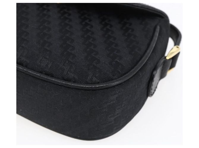 Borsa a Spalla GUCCI in Tela Nera e Oro Auth ep11952 Nero D'oro - vista 9