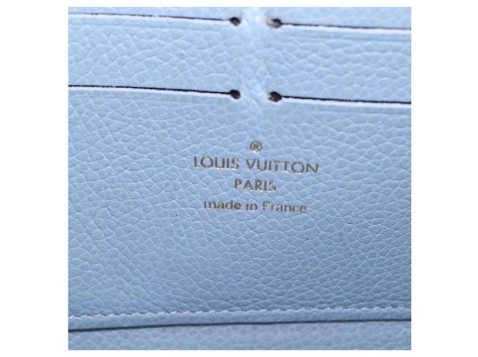 LOUIS VUITTON Zippy Wallet Empreinte Lang Wallet Lila M60570 LV Auth 149488 - Ansicht 10