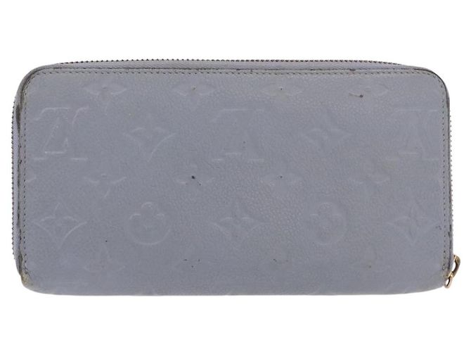 LOUIS VUITTON Zippy Wallet Empreinte Lang Wallet Lila M60570 LV Auth 149488 - Ansicht 2